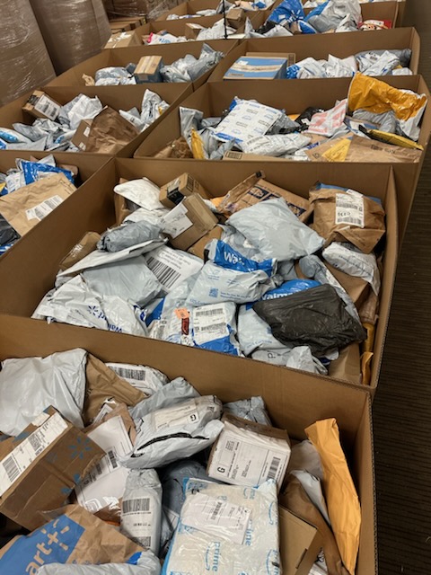 Unclaimed Mail Packages for sale Unclaimed Mail Packages for sale