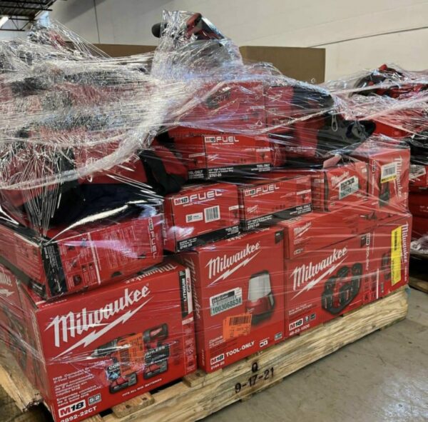 milwaukee tools pallets for sale milwaukee tools pallets for sale
